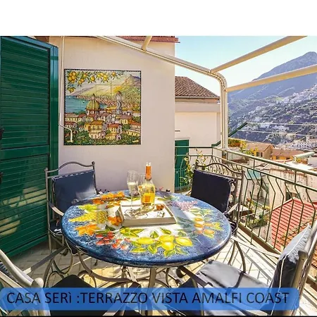 Apartment Casa Seri Wifi Terrace With View, Historic Center Vietri sul Mare